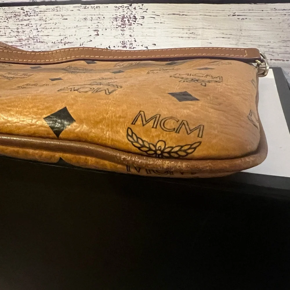 MCM Visetos Monogram Shoulder Bag - Picture 10 of 12